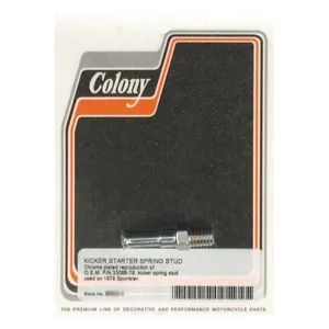 Colony Colony, kickstart return spring stud. Chrome