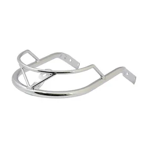MCS Vintage fender rail, front. Chrome