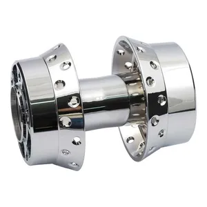 MCS Rear wheel hub, chrome