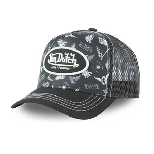 Von Dutch Von Dutch Lifestyle cap graphic design black/white
