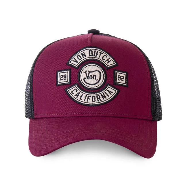 Von Dutch Dutch Heritage cap california bordeaux/black