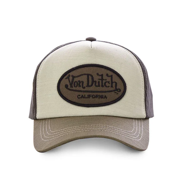 Von Dutch Dutch Permament cap 3-coloured marron 1