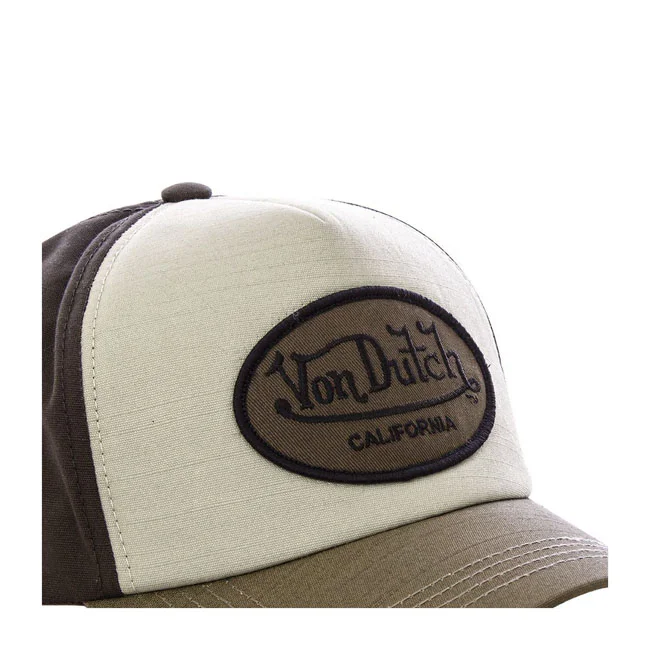 Von Dutch Dutch Permament cap 3-coloured marron 1