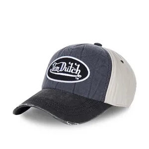 Von Dutch Von Dutch Permament cap denim, white, anthracite denim