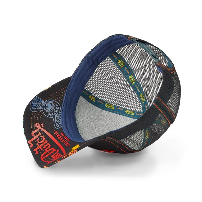 Von Dutch Dutch Logo Everywhere cap black/multicolour