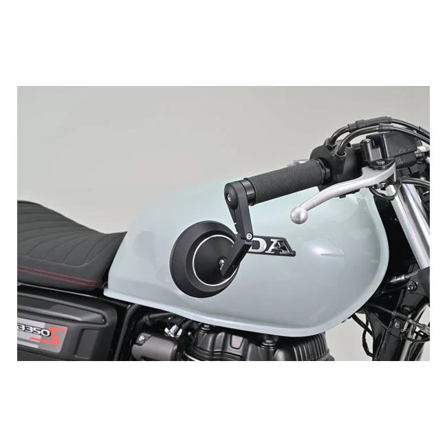 Daytona Bar end mirror adaptor set. Black