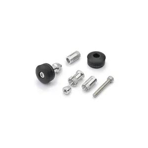 Daytona Daytona, bar end mirror adaptor set. Black
