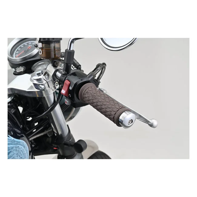 Daytona Bar end mirror adaptor set. Chrome