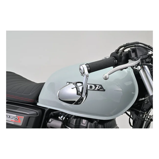 Daytona Bar end mirror adaptor set. Chrome