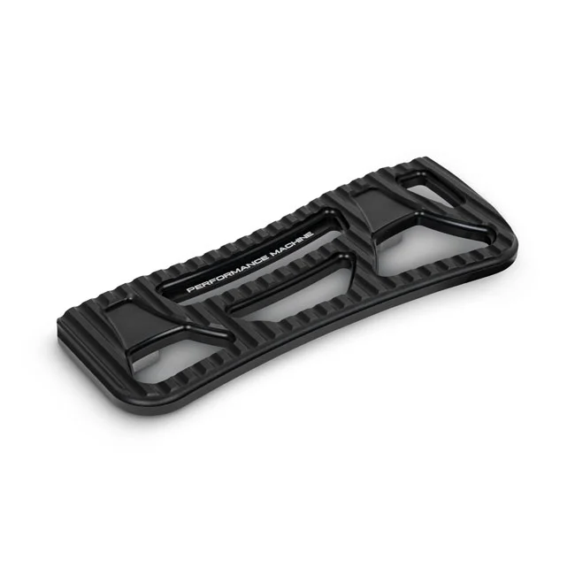 Performance Machine PM, Drifter rider floorboards. Black Ops
