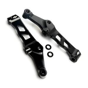 Kraus Kraus, front 108mm radial caliper mount set. Dual disc.Black