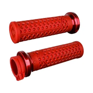 ODI ODI, V-twin lock-on grips vans signature, cable. dark red