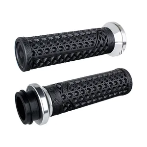 ODI ODI, V-twin lock-on grips vans signature, tbw. black/silver