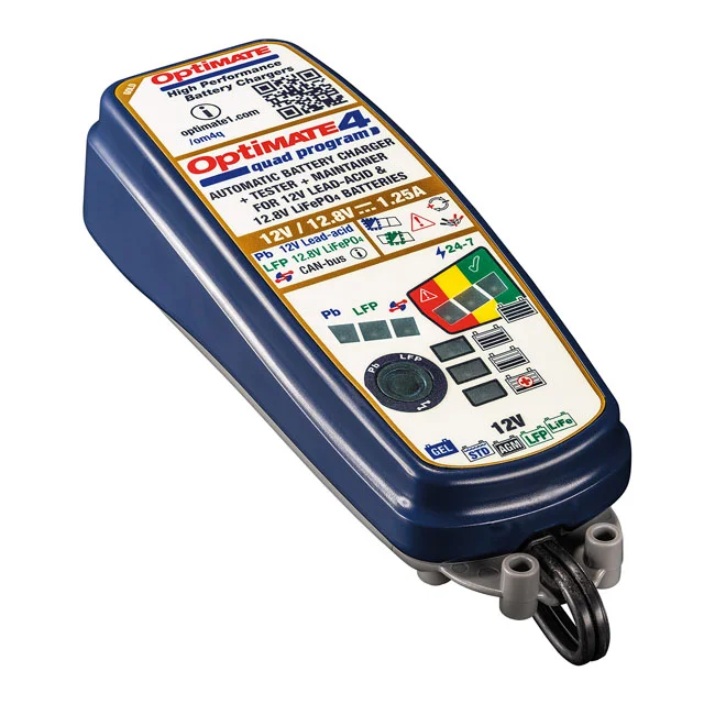Optimate Tecmate, OptiMate 4 Quad Premium (BMW & Triumph features)