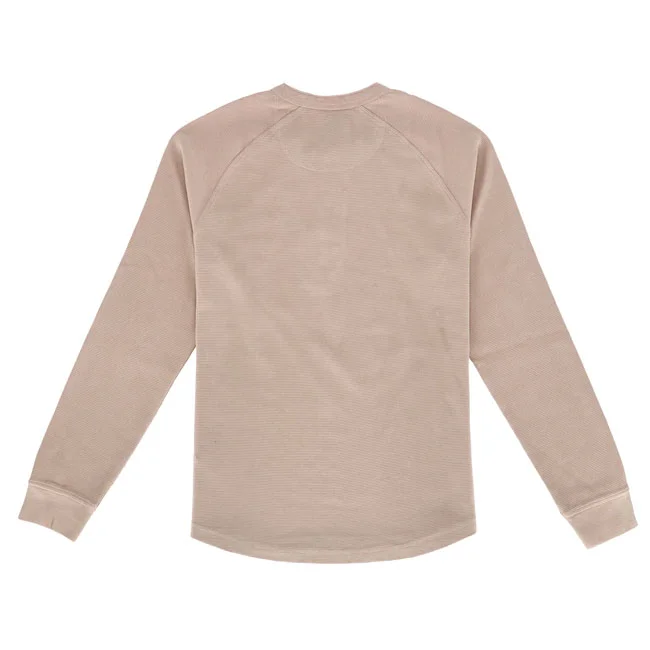 13 and a half company 1/2 Waffle jersey sand
