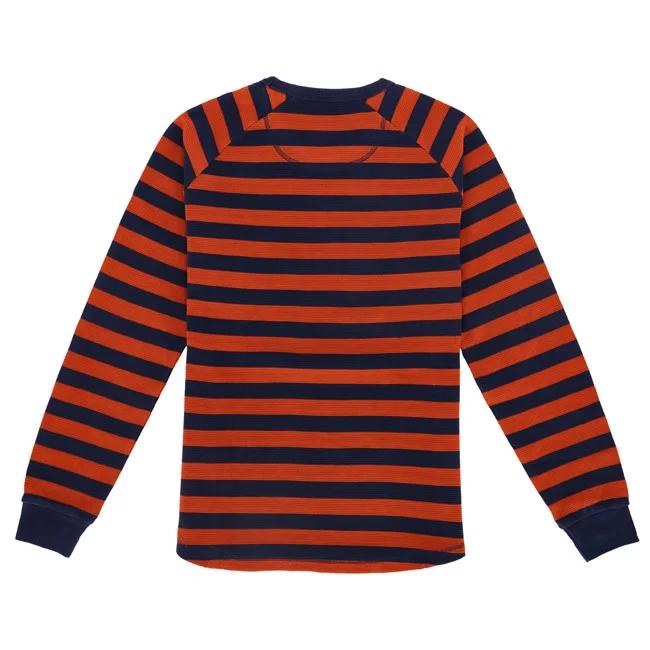 13 and a half company 1/2 Waffle jersey orange/navy