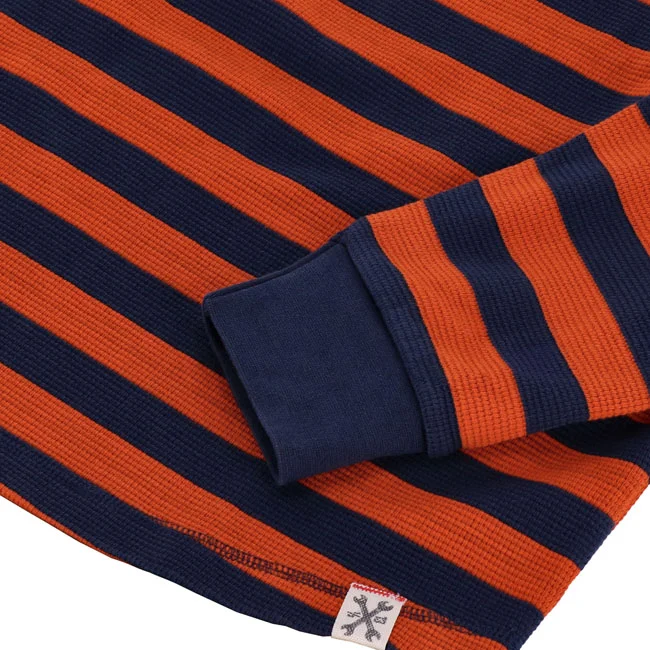 13 and a half company 1/2 Waffle jersey orange/navy