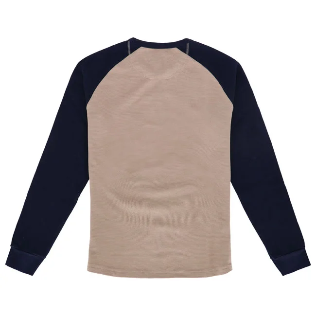 13 and a half company 1/2 Waffle jersey sand/navy