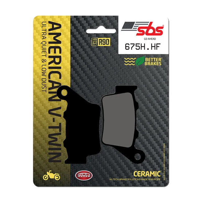 SBS Brake pads. Street Ceramic (organic). Rear