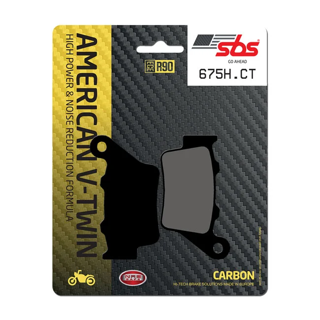 SBS Brake pads. Street Carbon Tech (organic). Rear