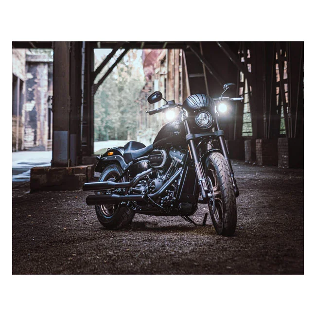 Kellermann Dayron Classic WL, black. No turn signal