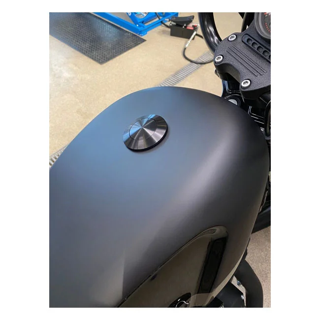 Killer Custom Custom, Flush Mount Pop-Up gas cap. Black