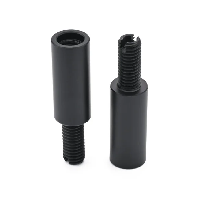Daytona 8mm turn signal extension set. Black