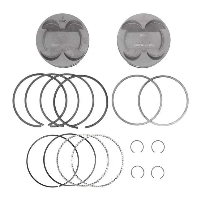 KB Performance Piston M8 107" to 124" big bore conversion piston kit. STD