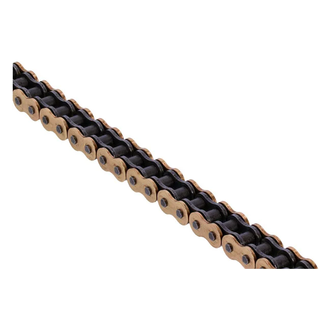 Tsubaki 530 RQ2 X-ring chain. Gold. 102 links