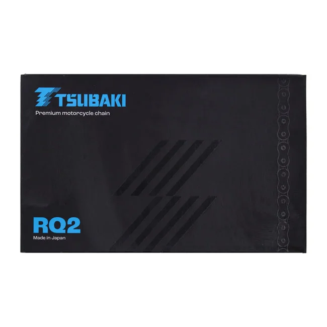 Tsubaki 530 RQ2 X-ring chain. Gold. 110 links