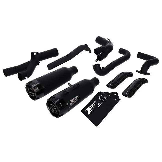 Zard 2-1-2 Nightster 975 exhaust system. Black