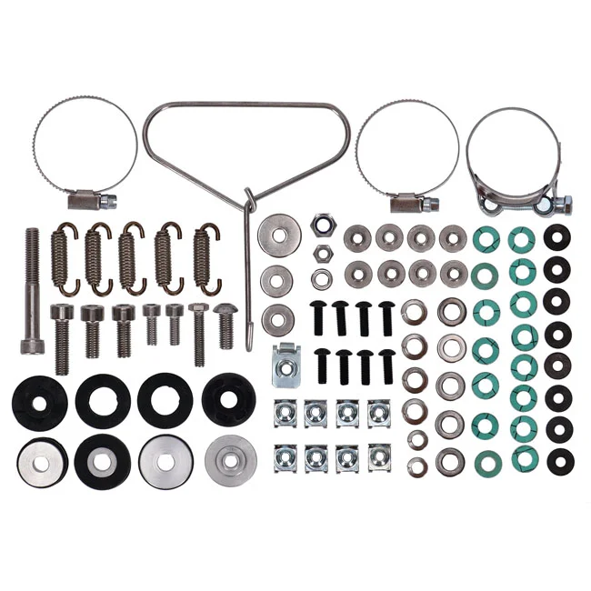 Zard 2-1-2 Nightster 975 exhaust system. Black