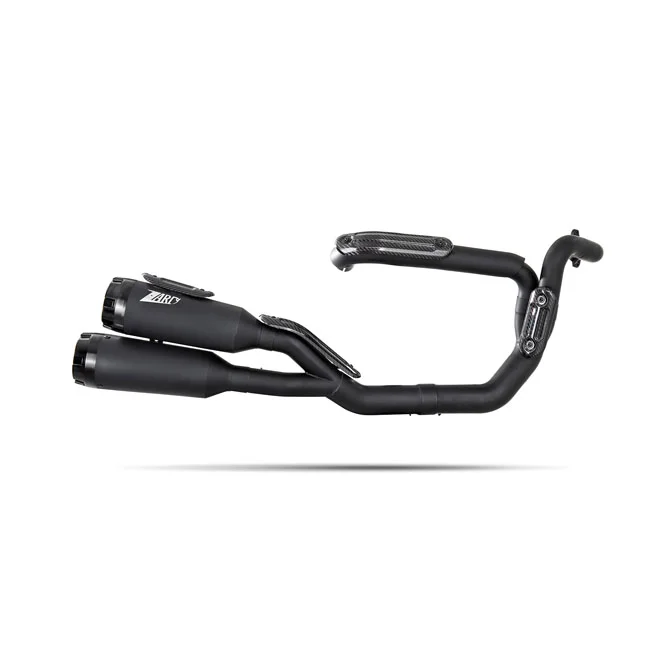 Zard 2-1-2 Nightster 975 exhaust system. Black