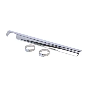 Paughco Paughco, Low front heatshield. Chrome