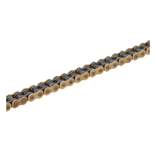 Tsubaki 530 RQ2 X-ring chain. Gold. 118 links