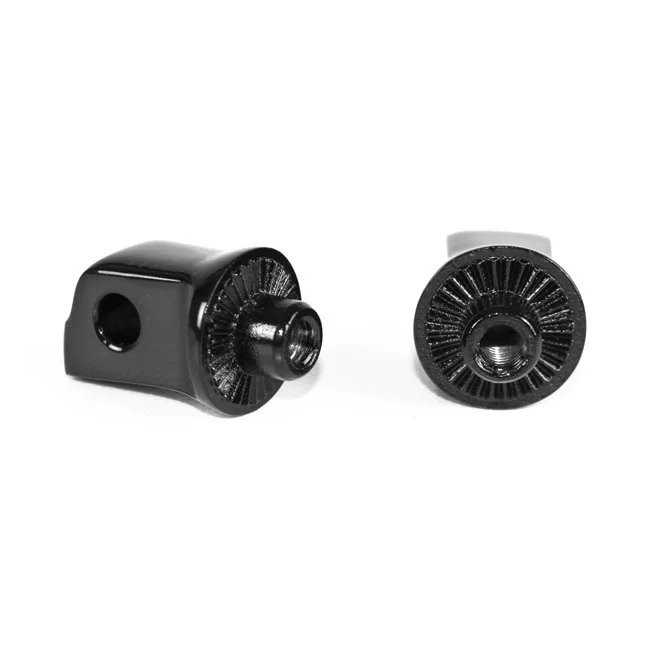 Kodlin Splined passenger peg adapter. Black