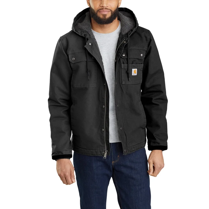 Carhartt Utility sherpa-lined jacket black