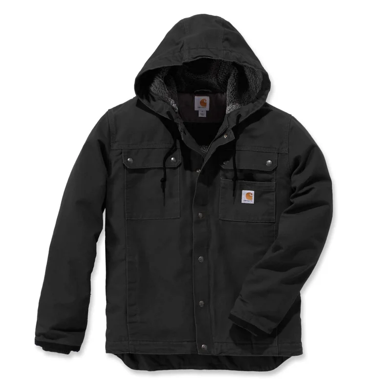 Carhartt Utility sherpa-lined jacket black