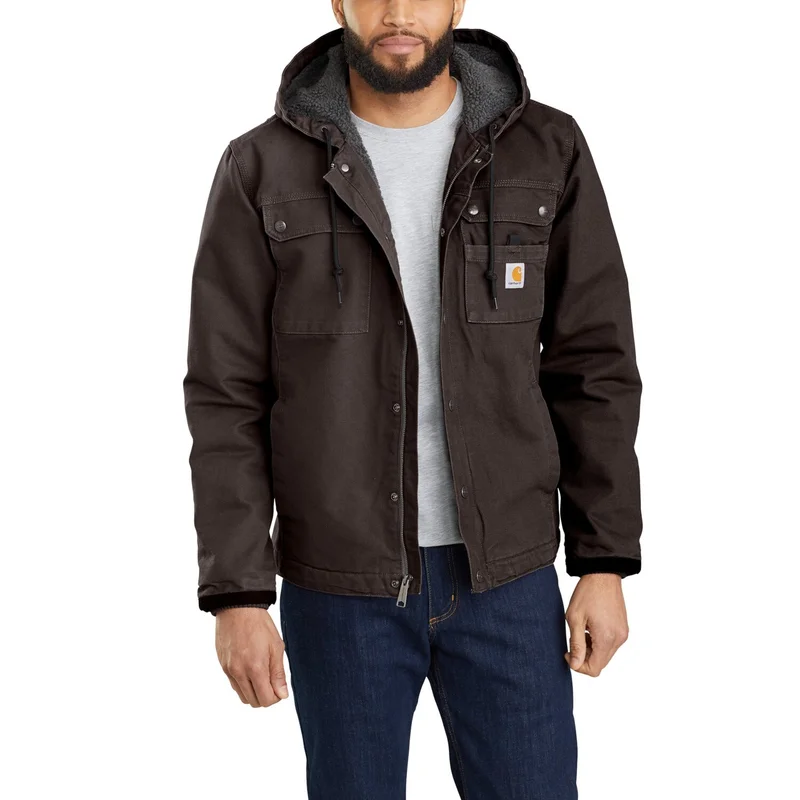 Carhartt Bartlett jacket dark brown