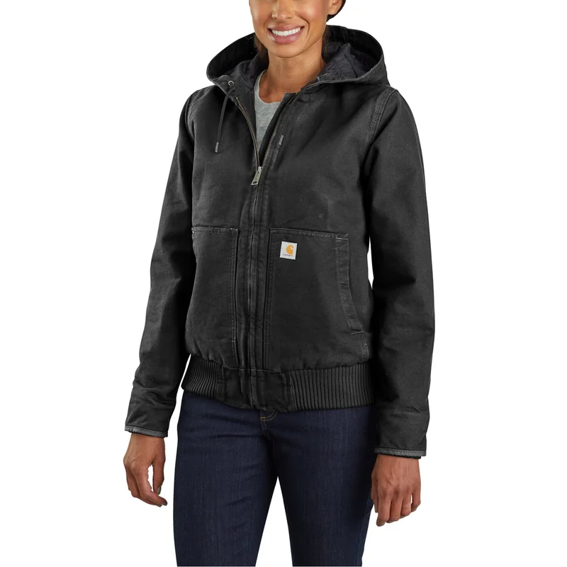 Carhartt Washed insulated female jacket black