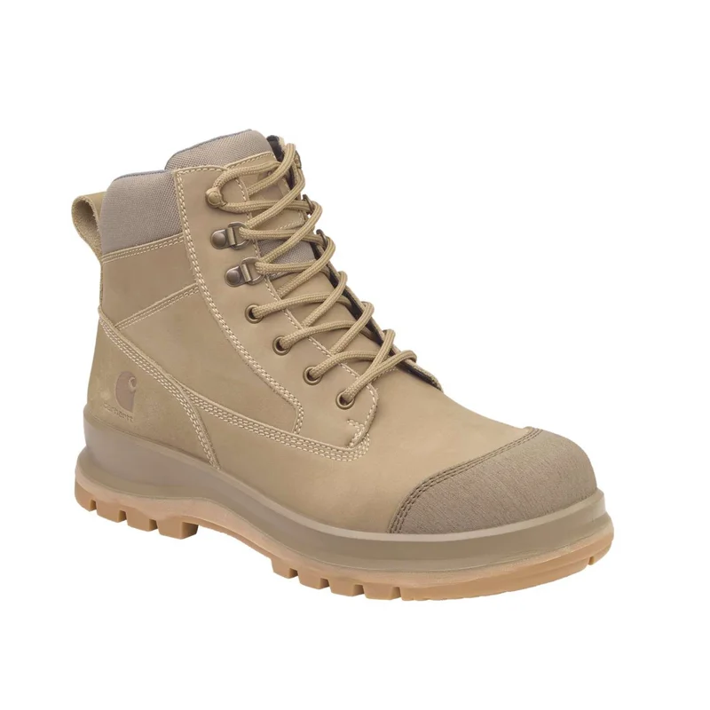 Carhartt Detroit 6" S3 Zip boot dark khaki