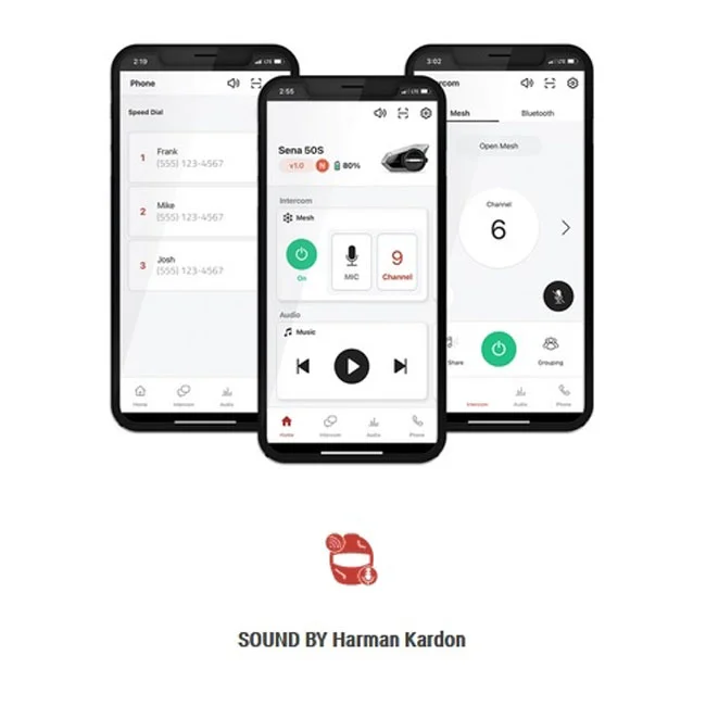 SENA 50S Mesh Sound by Harman Kardon single