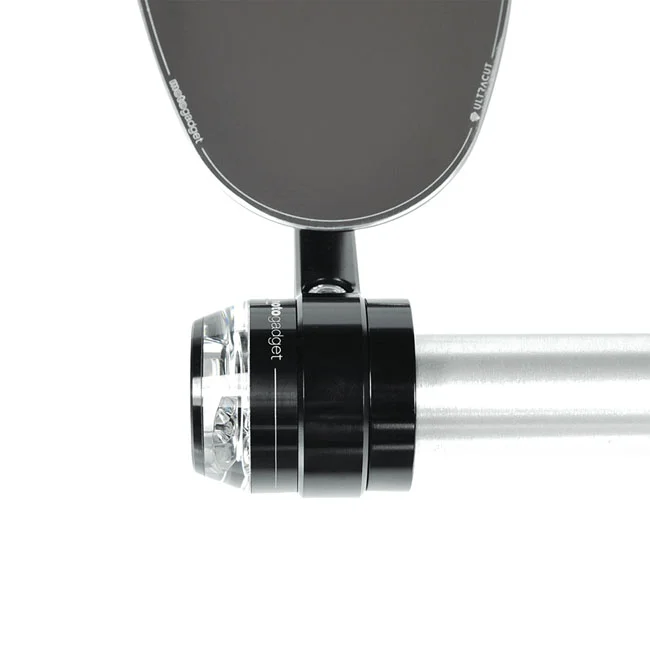 Motogadget Mo.view / turn signal in-bar adapter. Black