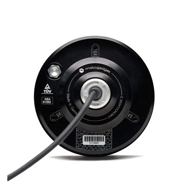 Motogadget Chronoclassic 2 ''Tacho Face''. 10.000RPM. Black B