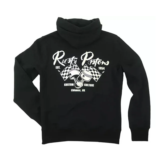 Rusty Pistons Pistons Riggins zip hoodie black