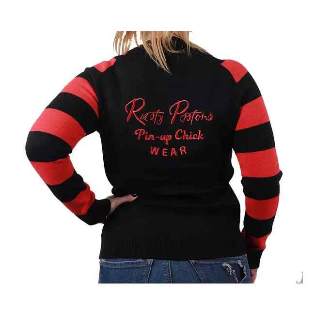 Rusty Pistons Pistons Cutter female sweatshirt black/red