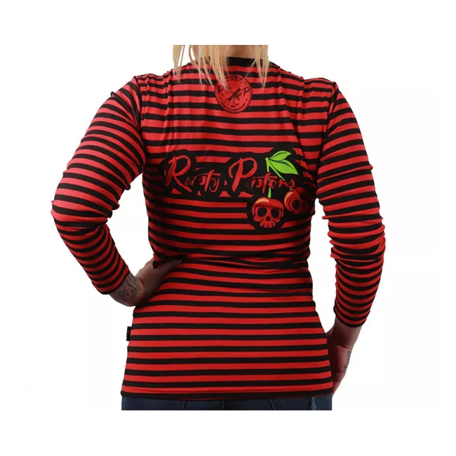 Rusty Pistons Pistons Mesa female 3/4 sleeve red/black