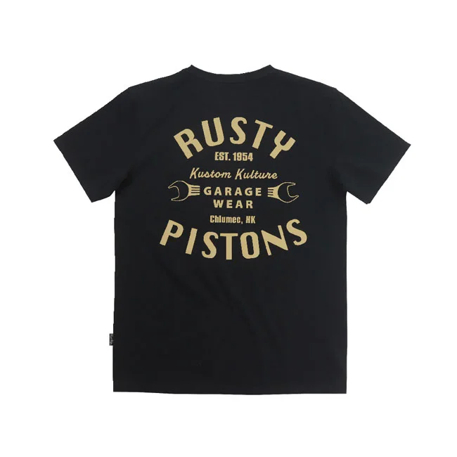 Rusty Pistons Pistons Vista t-shirt black
