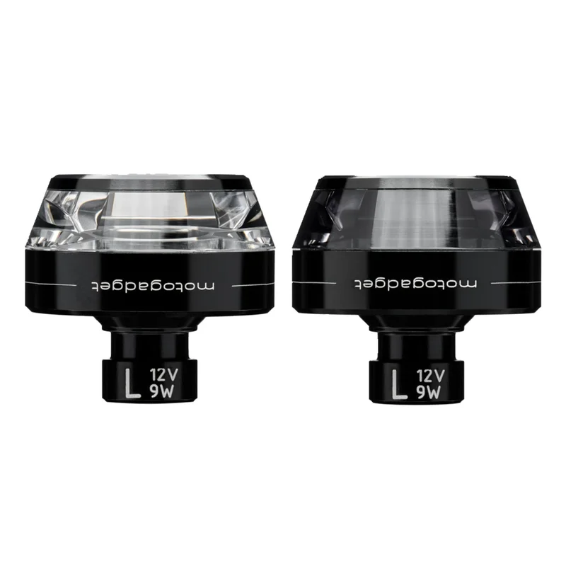 Motogadget Mo.blaze disc Dark LED turn signal. Black, right