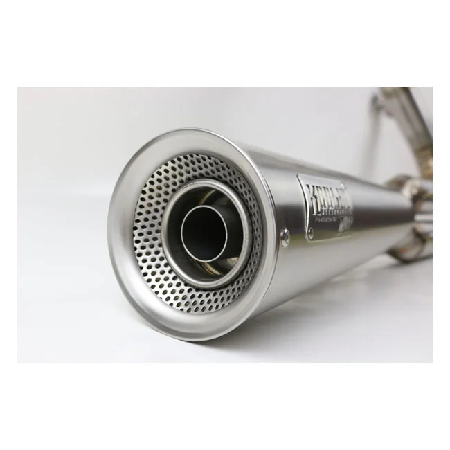 Kodlin Next Level 2-1 exhaust system. Clear stainless